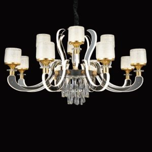 Đèn chùm pha lê Slister Ø960*H600mm - LED 3 CĐ