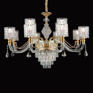 Đèn chùm pha lê Slister Ø920*H550mm - LED + E14