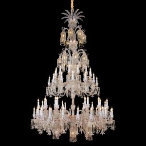 Đèn chùm pha lê Ai Cập Slister Ø1600*H2800mm - E14*88