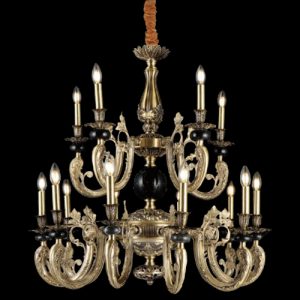 Đèn chùm nến Slister Ø1000*900mm - E14*15 - chất liệu: đồng thau