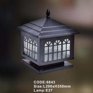 Đèn trụ cổng Slister 6843- E27