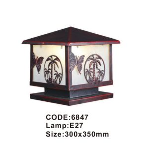 Đèn trụ cổng Slister 6847 - E27
