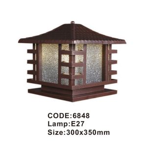 Đèn trụ cổng Slister 6848 - E27