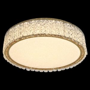 Đèn mâm pha lê Slister Ø600mm - LED 128W - 3 CĐ