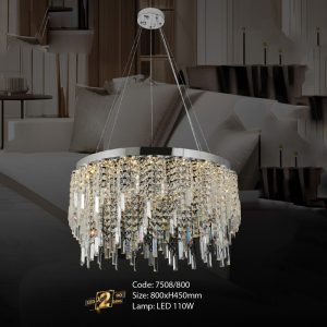 Đèn chùm pha lê Slister 800*H420mm Led 110W