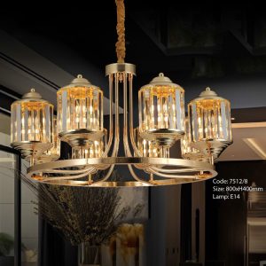 Đèn chùm trang trí Slister Ø800*H400mm E14