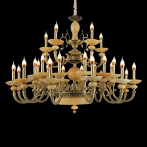 Đèn chùm nến Slister Ø1140*H900mm - E14*30 - chất liệu: đồng thau