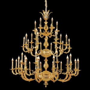 Đèn chùm nến Slister Ø1450*H1220mm - E14*45 - chất liệu: đồng thau