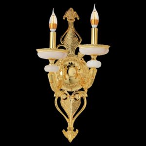 Đèn tường đồng Slister Ø400*H600mm - E14*2 - chất liệu: đồng thau