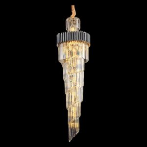 Đèn treo pha lê Slister Ø550*H1900mm - LED 3 CĐ + E14