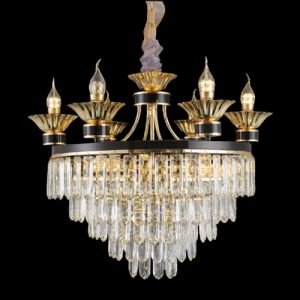 Đèn chùm pha lê Slister Ø650*H530mm - LED 3 CĐ + E14