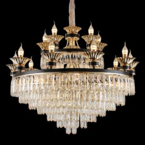 Đèn chùm pha lê Slister Ø950*H720mm - LED 3 CĐ + E14