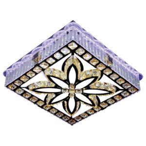 Đèn mâm pha lê Slister 500*500 - LED 185W - 3 CĐ