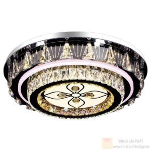 Đèn mâm pha lê Slister Ø600mm - LED 190W - 3 CĐ