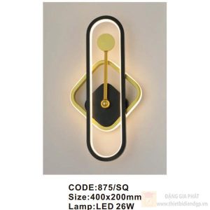 Đèn tường trong nhà Slister 400*200mm - LED 26W