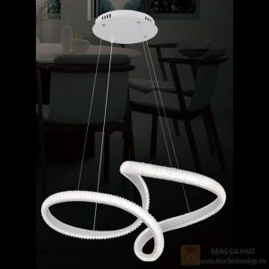 Đèn treo trần trang trí Slister Ø620mm - LED 48W - 3 CĐ