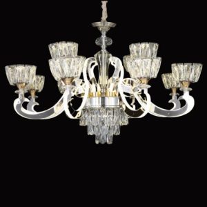 Đèn chùm pha lê Slister Ø930*H580mm - LED 3 CĐ