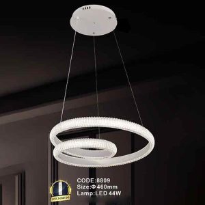 Đèn treo trần trang trí Slister Ø460mm - LED 44W - 3 CĐ