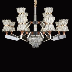 Đèn chùm pha lê Slister Ø930*H550mm - LED 3 CĐ