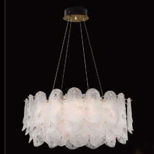 Đèn treo pha lê Slister Ø600*H250mm - LED 100W - 3 CĐ