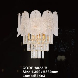 Đèn tường pha lê trang trí Slister L300*H330mm - E14*3