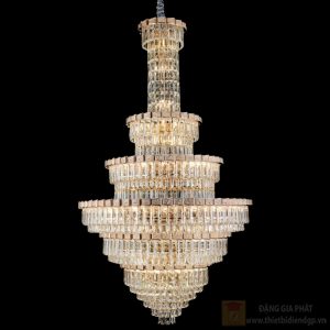 Đèn chùm pha lê Slister Ø1200*H2000mm - E14*88