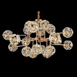 Đèn treo pha lê Slister Ø1000mm - LED 200W - 3 CĐ