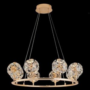 Đèn treo pha lê Slister Ø800mm - LED 80W - 3 CĐ