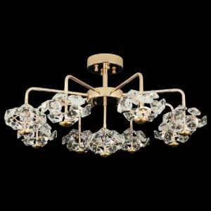 Đèn treo pha lê Slister Ø800mm - LED 60W - 3 CĐ