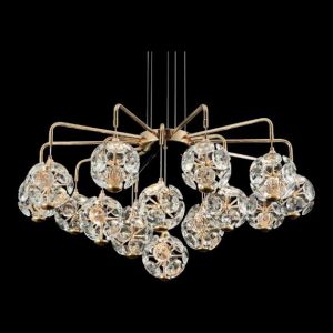 Đèn treo pha lê Slister Ø1000mm - LED 160W - 3 CĐ