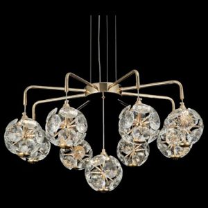 Đèn treo pha lê Slister Ø800mm - LED 90W - 3 CĐ