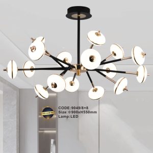 Đèn chùm trang trí Slister Ø900*H550mm - LED 3 CĐ