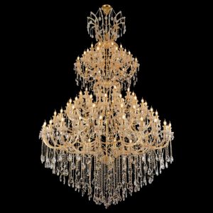 Đèn chùm pha lê Ai Cập Slister Ø2000*H3000mm - E14*102