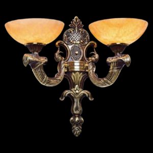 Đèn tường đồng Slister Ø480*H380mm - E27*2 - chất liệu: đồng thau