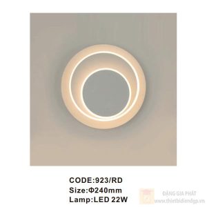 Đèn tường trong nhà Slister Ø240mm - LED 22W