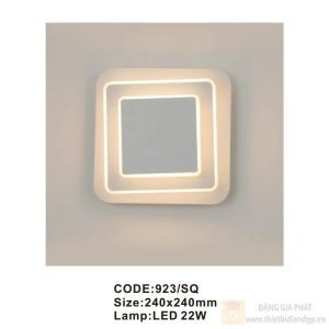 Đèn tường trong nhà Slister 240*240mm - LED 22W