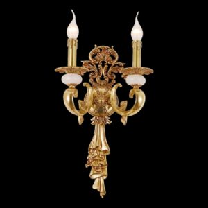 Đèn tường đồng Slister Ø300*H500mm - E14*2 - chất liệu: đồng thau