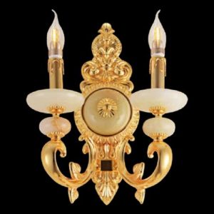 Đèn tường đồng Slister Ø300*H360mm - E14*2 - chất liệu: đồng thau