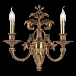 Đèn tường đồng Slister Ø410*H400mm - E14*2 - chất liệu: đồng thau