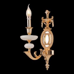 Đèn tường đồng Slister Ø120*H400mm - E14*1 - chất liệu: đồng thau