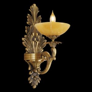 Đèn tường đồng Slister Ø160*H500mm - E14*1