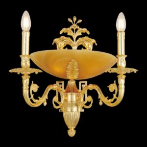 Đèn tường đồng Slister Ø400*H450mm - E14*2