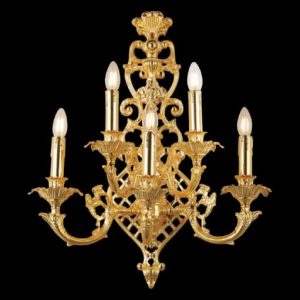 Đèn tường đồng Slister Ø550*H680mm - E14*5