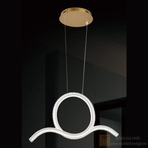 Đèn treo trần trang trí Slister Ø620mm - LED 60W - 3 CĐ