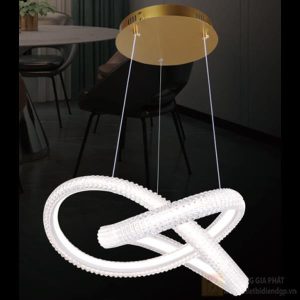 Đèn treo trần trang trí Slister Ø430mm - LED 90W - 3 CĐ