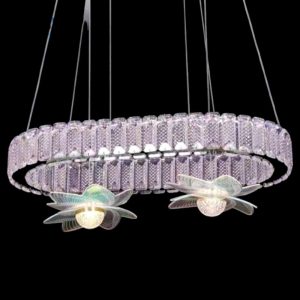 Đèn treo pha lê Slister 580*300mm - LED 135W - 3 CĐ