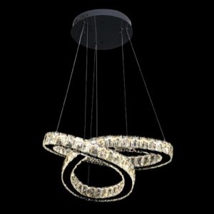 Đèn treo pha lê Slister Ø500mm - LED 90W - 3 CĐ