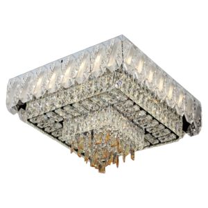 Đèn mâm pha lê Slister 600*600 - LED 145W - 3 CĐ