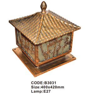 Đèn trụ cổng Slister 400*420mm - E27