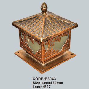 Đèn trụ cổng Slister 400*420mm -E27